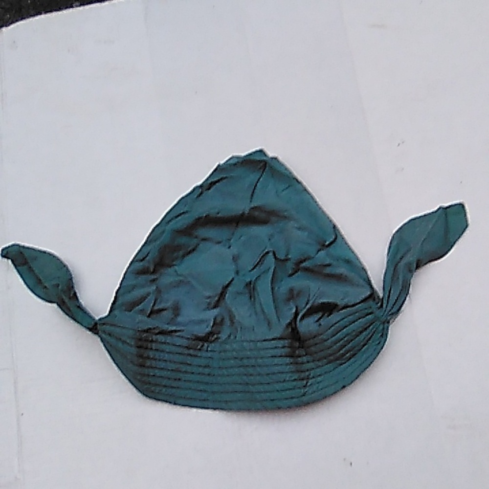 Teal Women's Headscarf vintage